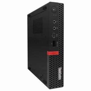 Lenovo ThinkCentre M920q Tiny Desktop,Intel 6 Core i5-8500T,16GB RAM,256GB NVME SSD,HDMI,DisplayPort,WiFi,Bluetooth,Wireless Keyboard Mouse,Windows 11 (Renewed)