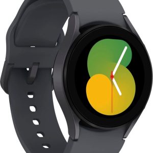Samsung Galaxy Watch 5 40mm Bluetooth Smartwatch w/Body, Health, Fitness and Sleep Tracker, Improved Battery, Sapphire Crystal Glass, Enhanced GPS Tracking, Graphite (Renewed)