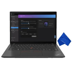Lenovo ThinkPad T14 Gen 4 14" WUXGA Touchscreen Laptop - Intel Core i7-1365U, 16GB RAM, 1TB SSD, Windows 11 Pro (with Microfiber Cloth) - (21HESBJA00) (Renewed)