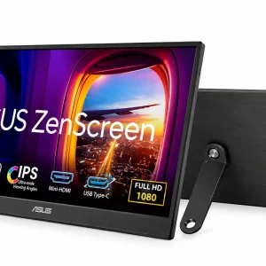 ASUS ZenScreen 15.6 Portable Monitor - Black (MB169CK)