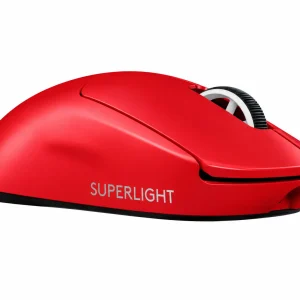 Logitech G PRO X Superlight 2 SE Wireless Gaming Mouse - Red | 60g, Symmetrical Shape, 1K Polling Upgradeable to 8K, 44K DPI