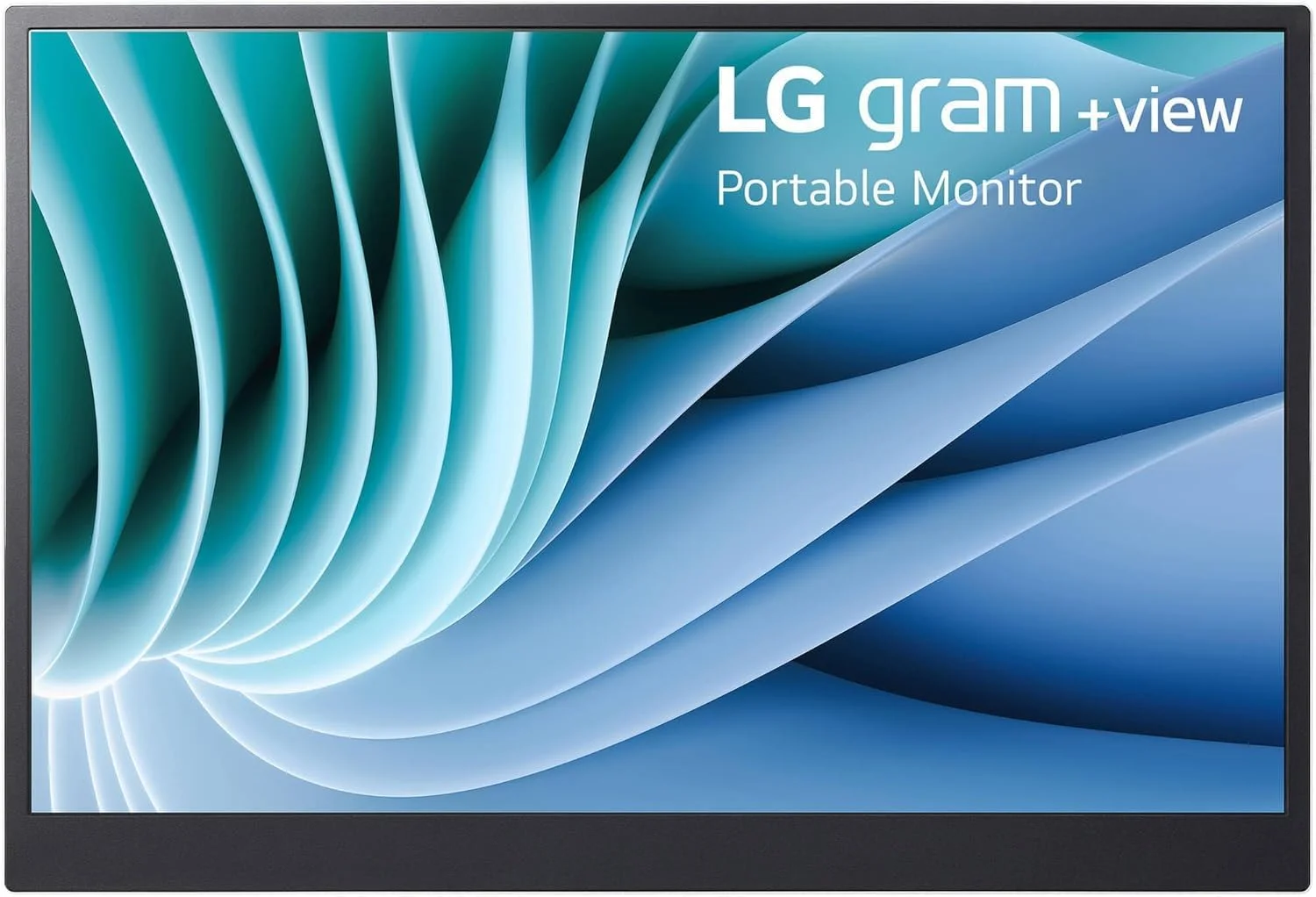 LG 16" gram +view WQXGA (2560 x 1600) IPS 350nit, DCI-P3 99%, Auto Rotate, Ultra Lightweight Portable Monitor w/ USB Type-C (45W PD) & Folio Cover