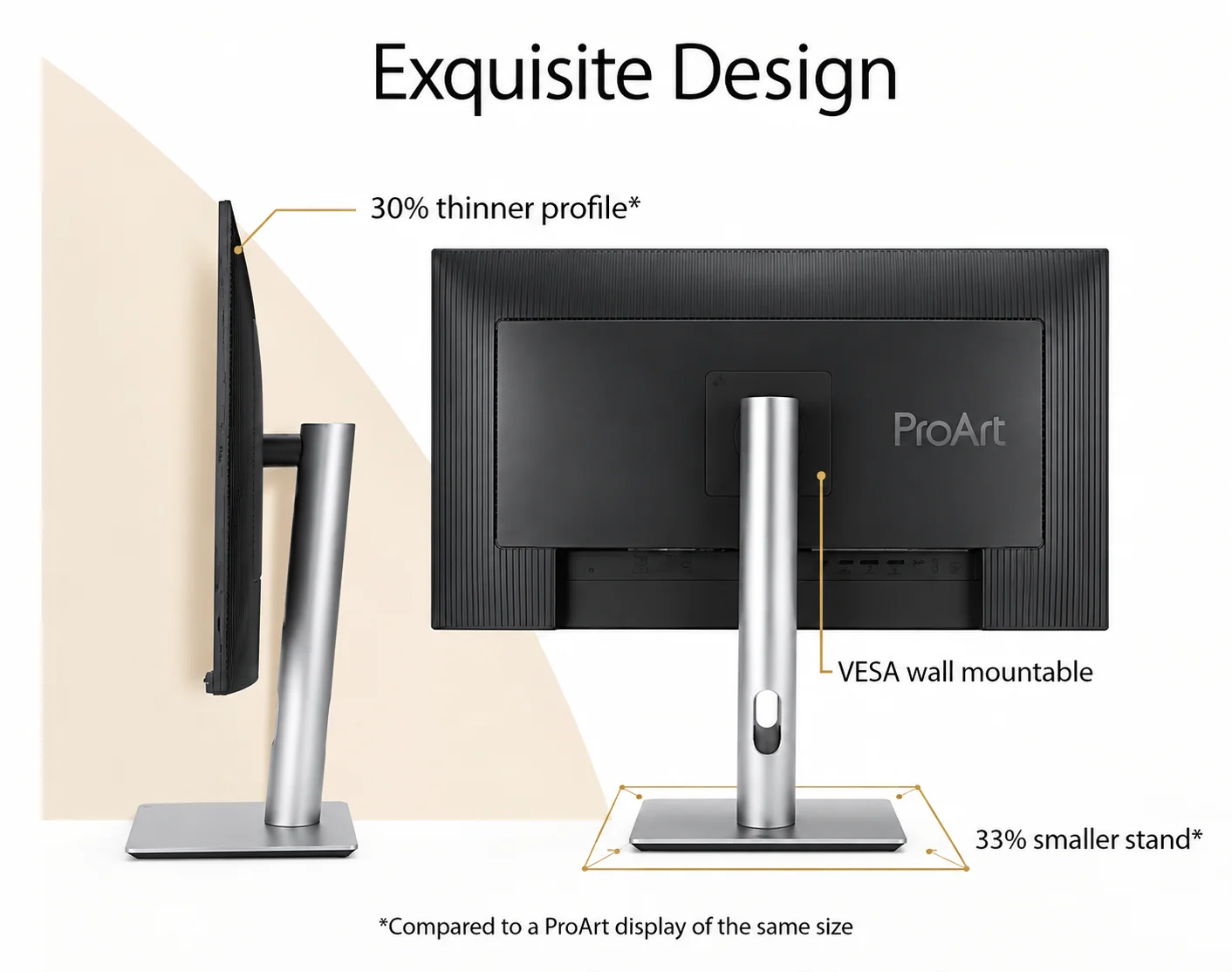 ASUS ProArt Display 32” (31.5" viewable) Professional Monitor (PA329CRV) - IPS, 4K UHD (3840 x 2160), 98% DCI-P3 -Open Box - Image 4