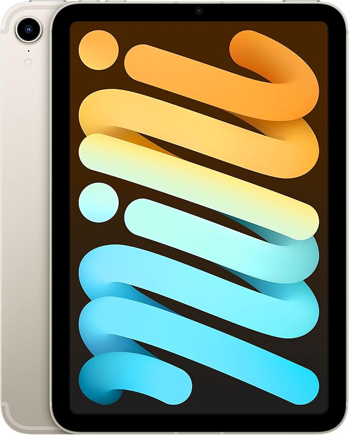 Refurbished (Excellent) - Apple iPad Mini 8.3" 64GB with Wi-Fi (6th Generation) - Starlight