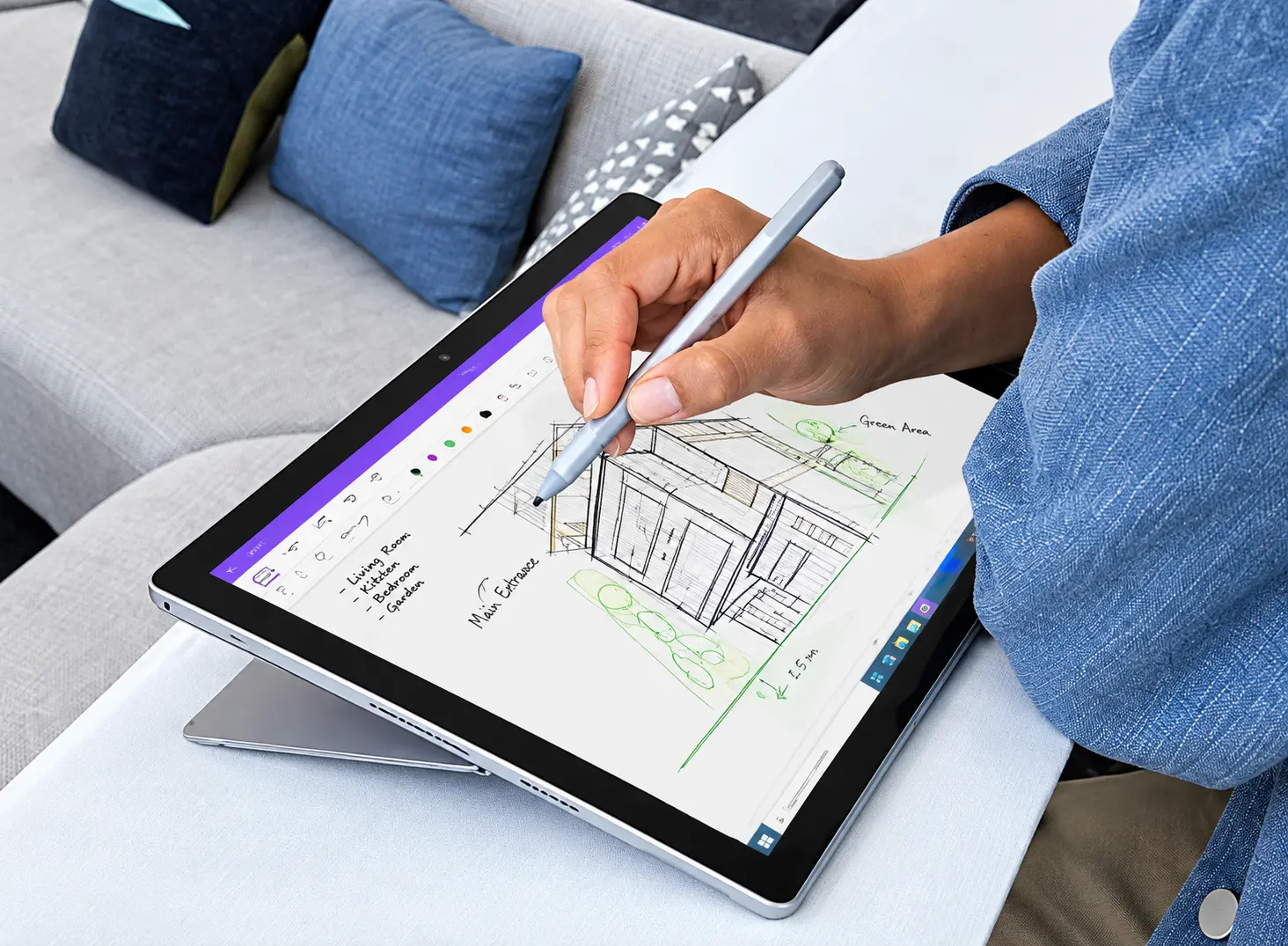 Microsoft Surface Pro 7 12.3 inch Touch i5 256GB Windows 10 Pro Refurbished (Excellent) - Image 4