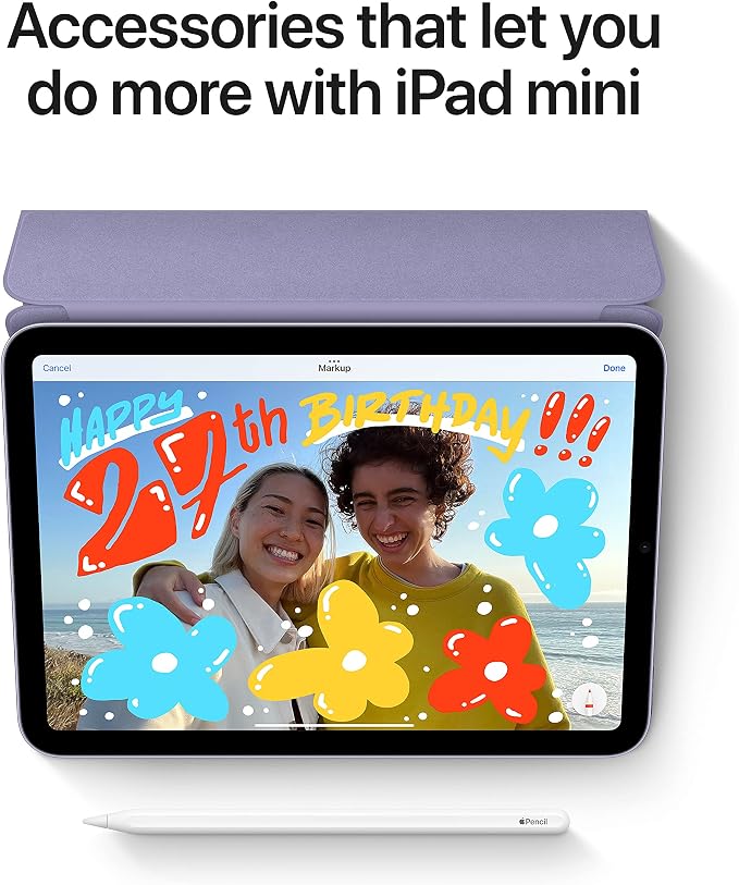 Refurbished (Excellent) - Apple iPad Mini 8.3" 256GB with Wi-Fi (6th Generation) - Pink - Image 5