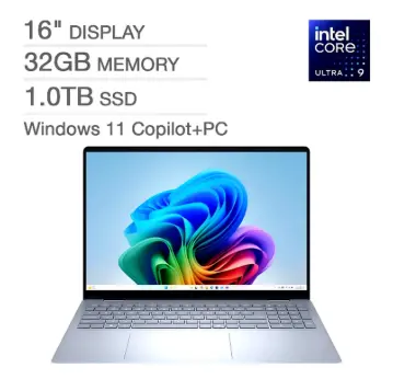 Open Box - Dell Inspiron Plus 16" Touchscreen Laptop - Intel Core Ultra 9 288V - 32GB - 1TB SSD - Windows 11 Home - Ice Blue